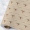 Retro Baseball Wrapping Paper Roll - Matte - Large - Main