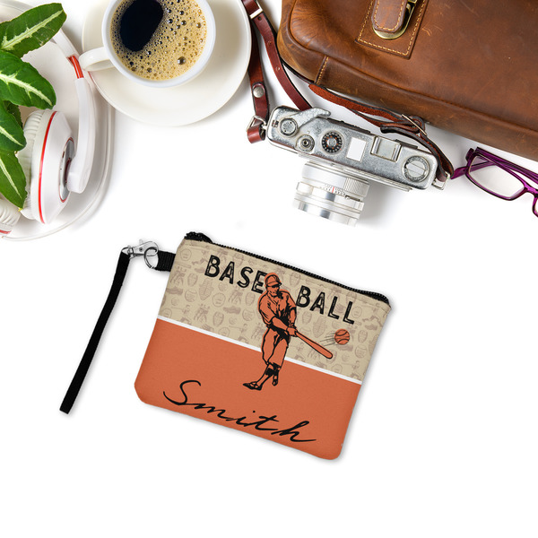 Retro Baseball Wristlet ID Cases - LIFESTYLE