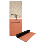 Retro Baseball Yoga Mat w/ Name or Text