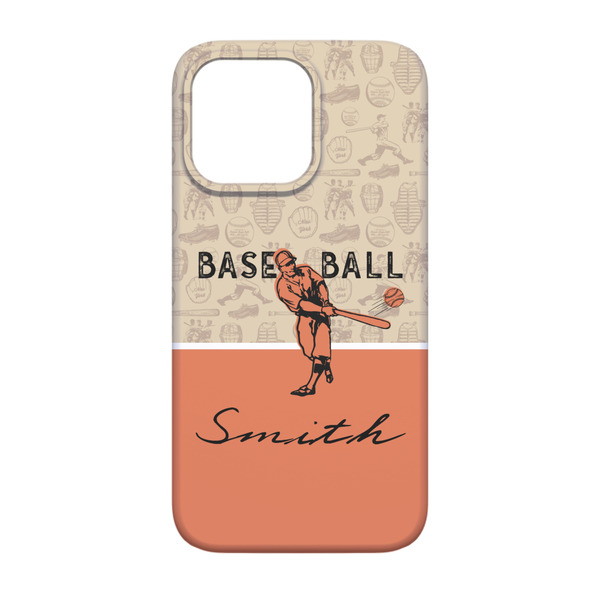 Retro Baseball iPhone 13 Case - Back