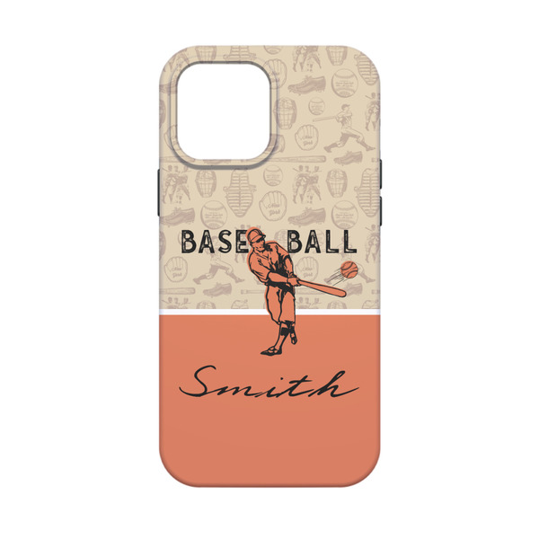 Retro Baseball iPhone 13 Mini Tough Case - Back