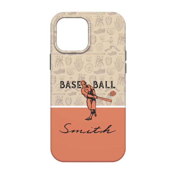 Retro Baseball iPhone 13 Pro Tough Case - Back
