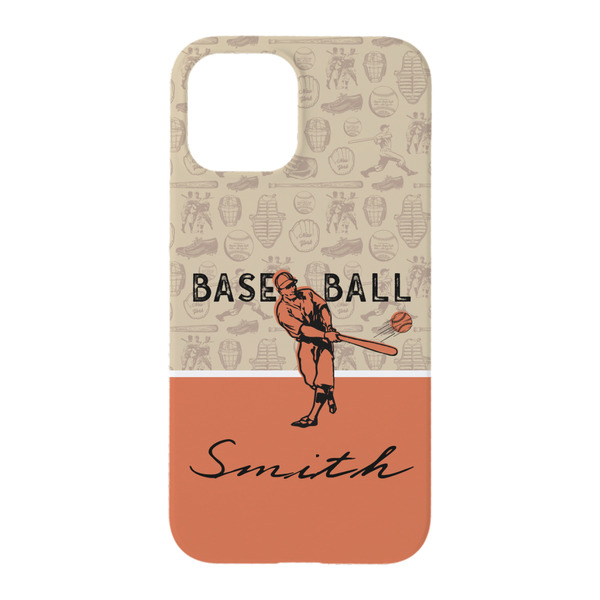 Retro Baseball iPhone 15 Pro Case - Back