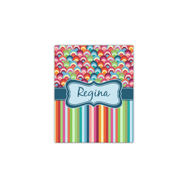 Retro Scales & Stripes 11x14 - Canvas Print - Front View