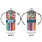 Retro Scales & Stripes 12 oz Stainless Steel Sippy Cups - APPROVAL
