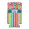 Retro Scales & Stripes 12oz Tall Can Sleeve - Set of 4 - FRONT