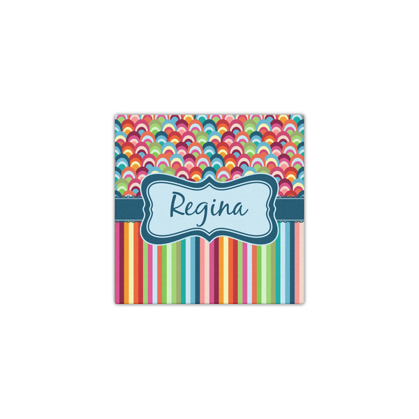 Retro Scales & Stripes 12x12 - Canvas Print - Front View