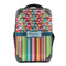 Retro Scales & Stripes 15" Backpack - FRONT