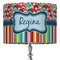 Retro Scales & Stripes 16" Drum Lamp Shade - Fabric (Personalized)