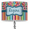 Retro Scales & Stripes Drum Lamp Shade (Personalized)