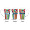 Retro Scales & Stripes 16 Oz Latte Mug - Approval