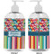 Retro Scales & Stripes 16 oz Plastic Liquid Dispenser- Approval- White