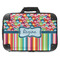 Retro Scales & Stripes 18" Laptop Briefcase - FRONT