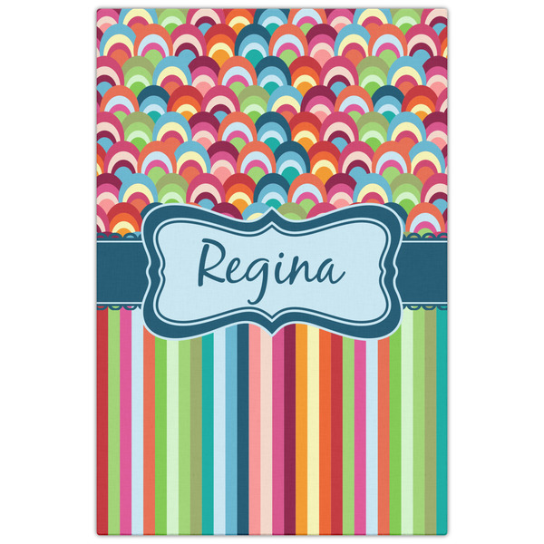 Retro Scales & Stripes 20x30 - Canvas Print - Front View