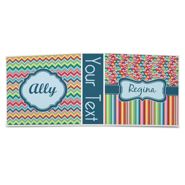 Retro Scales & Stripes 3-Ring Binder Approval- 3in