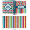 Retro Scales & Stripes 3 Ring Binders - Full Wrap - 1" - APPROVAL