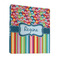 Retro Scales & Stripes 3 Ring Binders - Full Wrap - 1" - FRONT