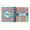 Retro Scales & Stripes 3 Ring Binders - Full Wrap - 1" - OPEN OUTSIDE