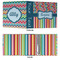 Retro Scales & Stripes 3 Ring Binders - Full Wrap - 3" - APPROVAL
