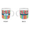 Retro Scales & Stripes Acrylic Kids Mug (Personalized) - APPROVAL