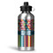 Retro Scales & Stripes Aluminum Water Bottle