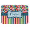 Retro Scales & Stripes Anti-Fatigue Kitchen Mat (Personalized)