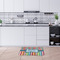 Retro Scales & Stripes Anti-Fatigue Kitchen Mats - LIFESTYLE
