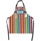 Retro Scales & Stripes Apron With Pockets w/ Name or Text