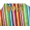 Retro Scales & Stripes Apron - Pocket Detail with Props