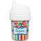 Retro Scales & Stripes Baby Sippy Cup (Personalized)