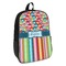 Retro Scales & Stripes Kids Backpack (Personalized)