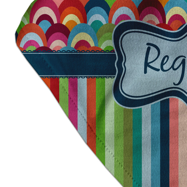 Retro Scales & Stripes Bandana Detail