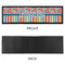 Retro Scales & Stripes Bar Mat - Large - APPROVAL