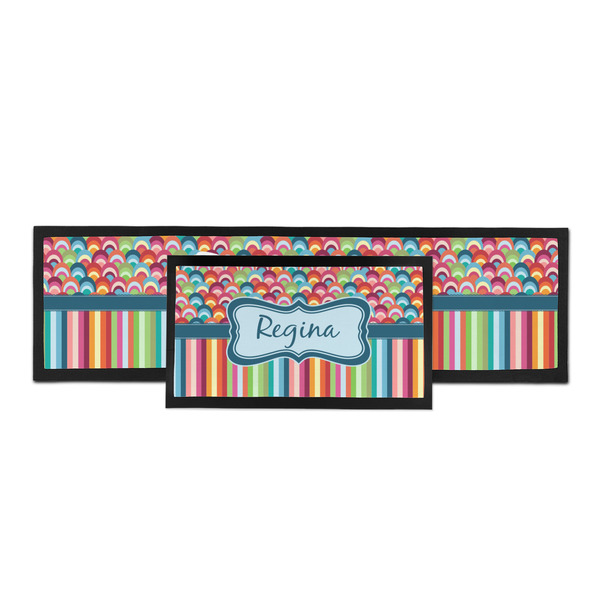 Retro Scales & Stripes Bar Mat - Parent Main