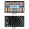 Retro Scales & Stripes Bar Mat - Small - APPROVAL