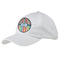 Retro Scales & Stripes Baseball Cap - White (Personalized)