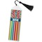 Retro Scales & Stripes Book Mark w/Tassel (Personalized)