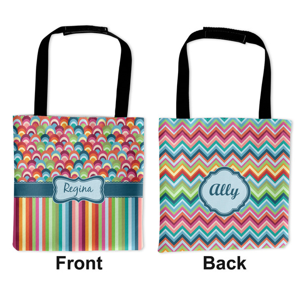 Retro Scales & Stripes Car Bag - Apvl