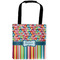 Retro Scales & Stripes Auto Back Seat Organizer Bag (Personalized)
