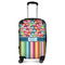 Retro Scales & Stripes Suitcase - 20" Carry On (Personalized)