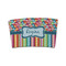 Retro Scales & Stripes Coffee Cup Sleeve - FRONT