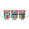 Retro Scales & Stripes Coffee Mug - 11 oz - White APPROVAL