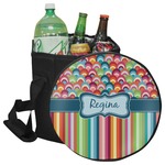 Retro Scales & Stripes Collapsible Cooler & Seat (Personalized)