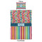 Retro Scales & Stripes Comforter Set - Twin XL - Approval