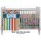 Retro Scales & Stripes Crib - Profile Sold Seperately
