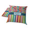 Retro Scales & Stripes Decorative Pillow Case - TWO