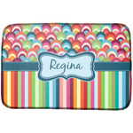 Retro Scales & Stripes Dish Drying Mat (Personalized)