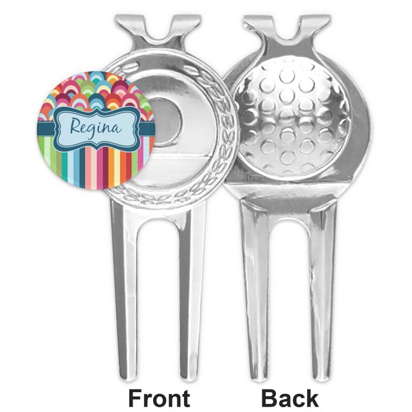 Retro Scales & Stripes Divot Tool - Second