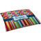 Retro Scales & Stripes Dog Bed - Large