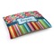Retro Scales & Stripes Dog Bed - Medium w/ Name or Text